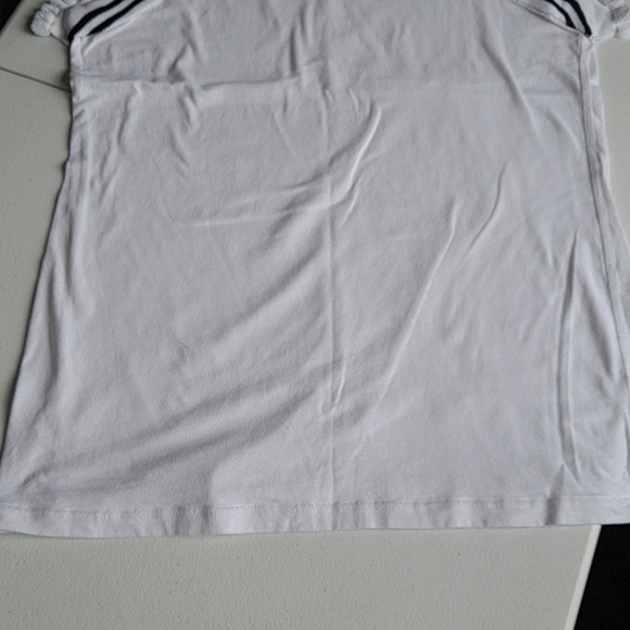 Cabi Topspin White Ruffle tank top - Picture 4 of 7